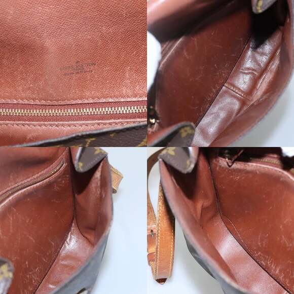 LOUIS VUITTON Monogram Monogram Saint Cloud GM Shoulder Bag M51242 - Picture 12 of 13